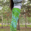 Fun Winnipeasaukee Map Leggings, Bright Colors!