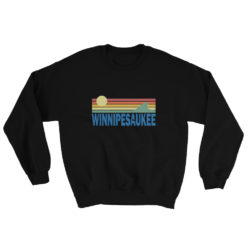 Alternative view of Vintage Winnipesaukee Unisex sweatshirt, cool and comfy!