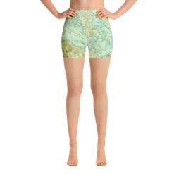 Winnipesaukee Yoga Shorts