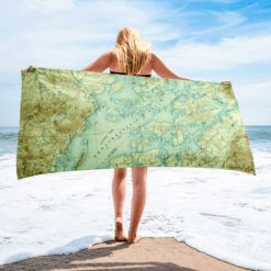 Winnipesaukee beach towel
