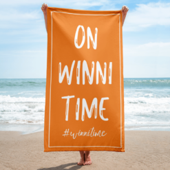 On Winnni Time Beach Towel