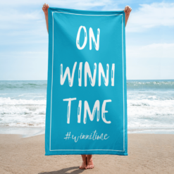 On Winni Time Beach Towel