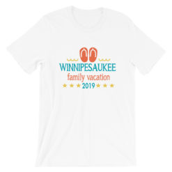 Alternative view of Winnipesaukee Family Vacation Shirt - Short-Sleeve Unisex T-Shirt