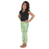 Vintage Winnipesaukee Map Kid's Leggings - Sizes 2T - 7