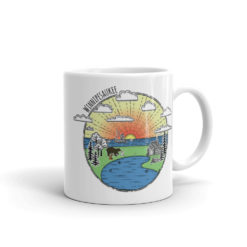 Alternative view of Winnipesaukee Colorful Art Mug