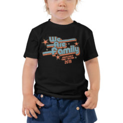 Alternative view of We are family! Lake Winnipesaukee Family Vacation Toddler Short Sleeve Tee