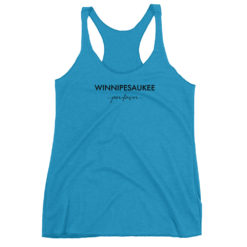 Winnipesaukee, por favor! Women's Racerback Tank