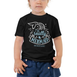 Alternative view of I'm really a mermaid! Winnipesaukee Toddler Short Sleeve Tee