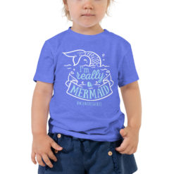 I'm really a mermaid! Winnipesaukee Toddler Short Sleeve Tee